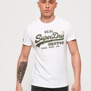 Super Dry Vintage Logo Camo Infill T-Shirt